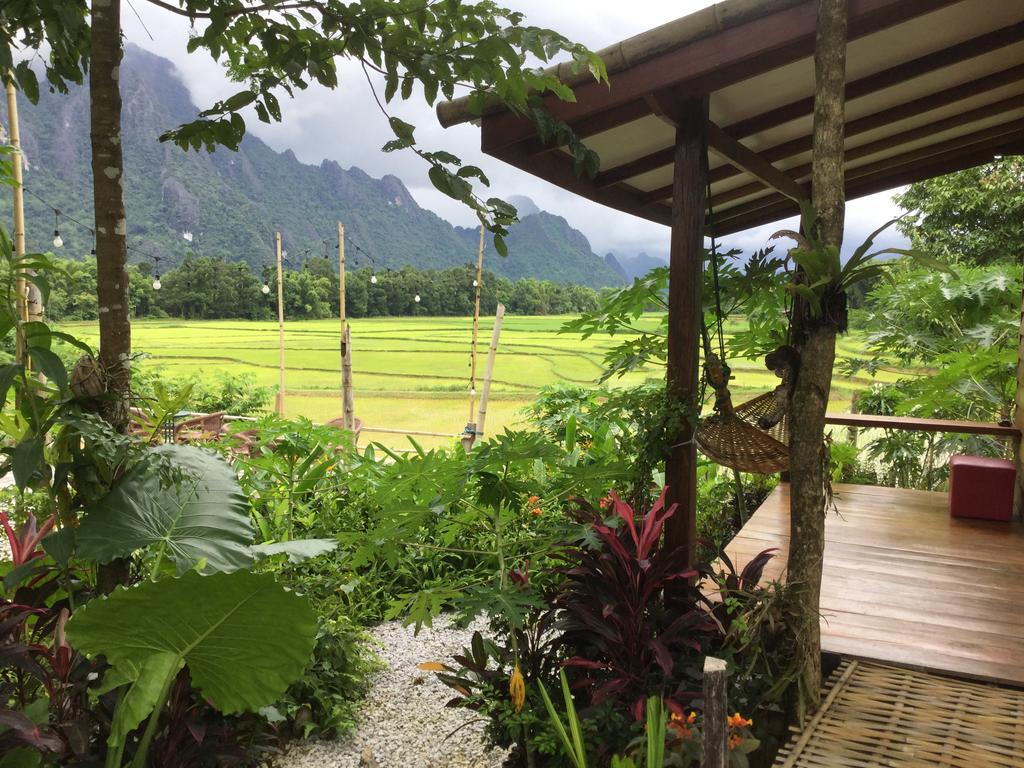 Phoxay Ngam Resort Vang Vieng Bagian luar foto